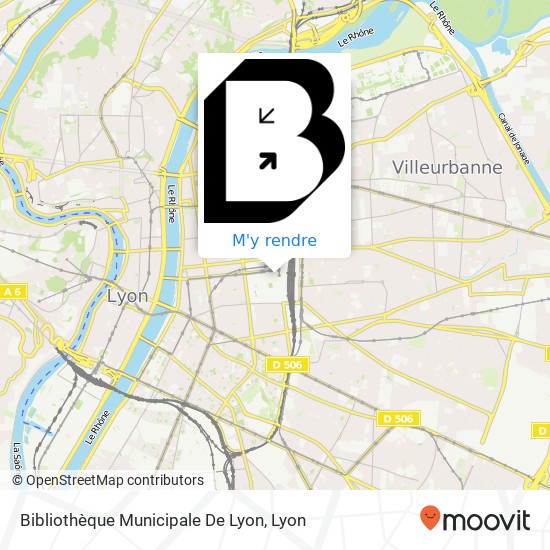 Bibliothèque Municipale De Lyon plan