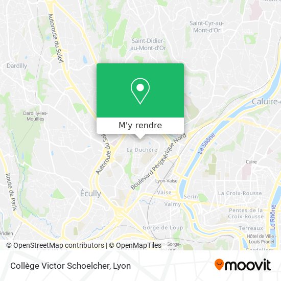 Collège Victor Schoelcher plan