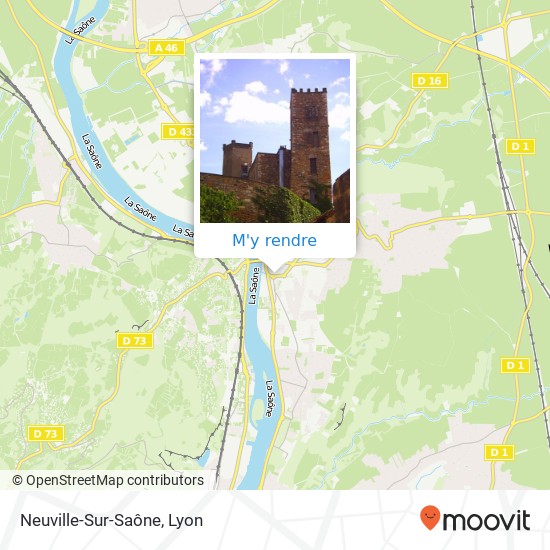 Neuville-Sur-Saône plan