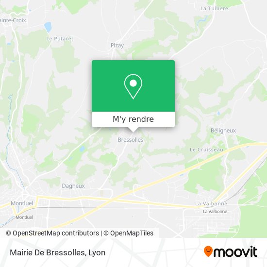 Mairie De Bressolles plan