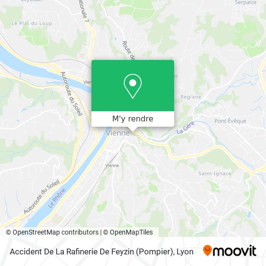 Accident De La Rafinerie De Feyzin (Pompier) plan