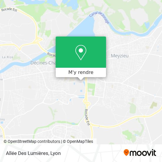 Allée Des Lumières plan