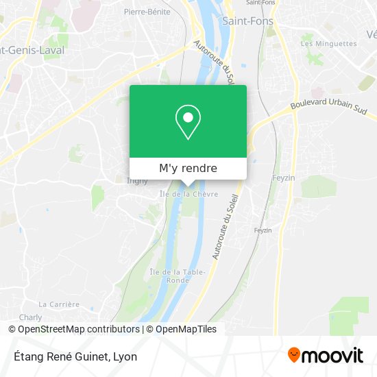 Étang René Guinet plan