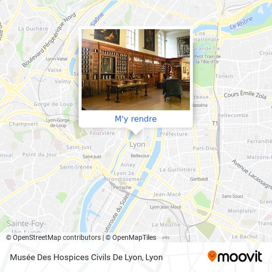 Musée Des Hospices Civils De Lyon plan