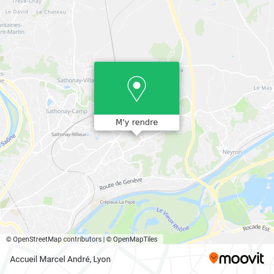 Accueil Marcel André plan