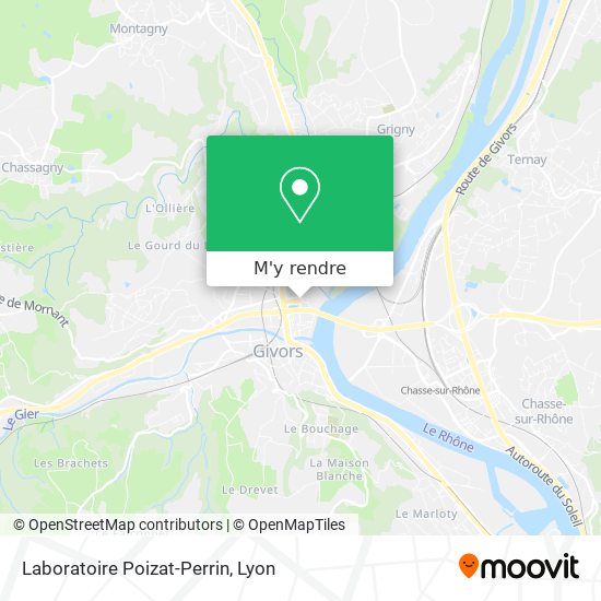 Laboratoire Poizat-Perrin plan