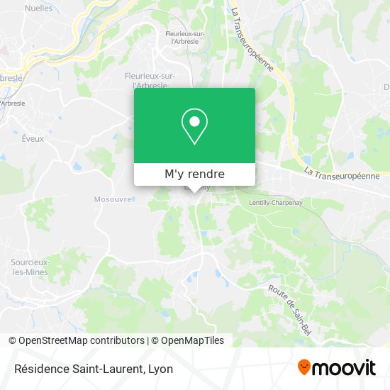 Résidence Saint-Laurent plan
