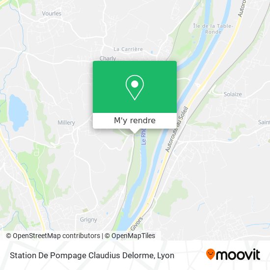 Station De Pompage Claudius Delorme plan