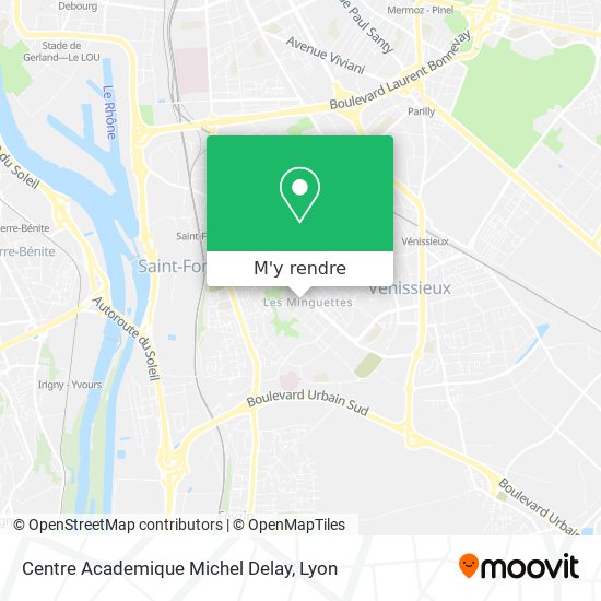 Centre Academique Michel Delay plan
