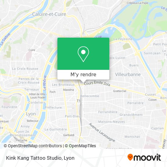 Kink Kang Tattoo Studio plan