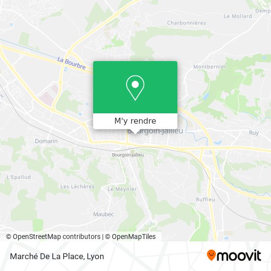 Marché De La Place plan
