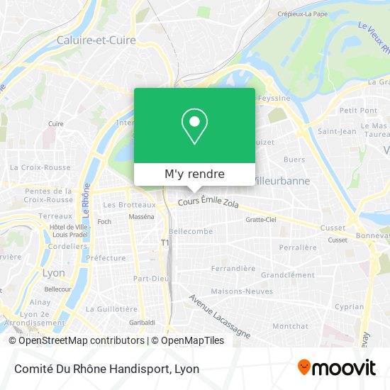 Comité Du Rhône Handisport plan