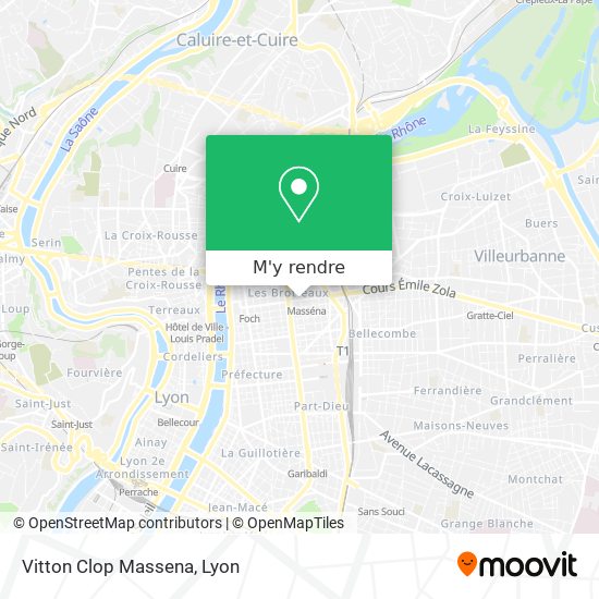 Vitton Clop Massena plan