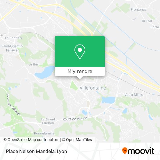 Place Nelson Mandela plan