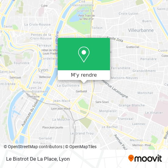 Le Bistrot De La Place plan