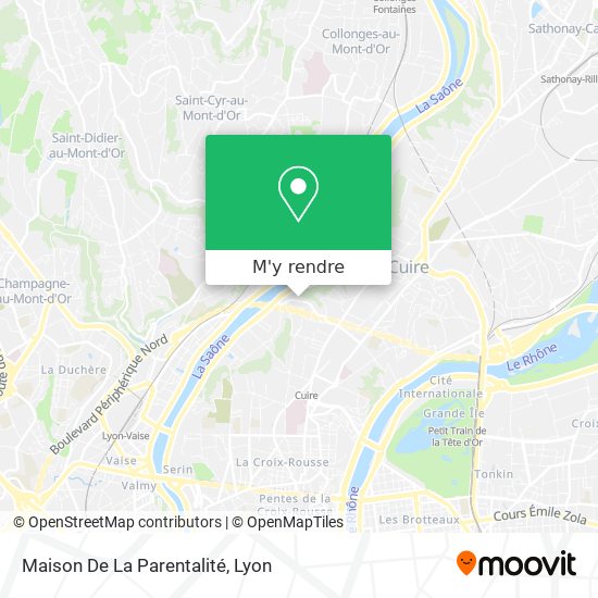 Maison De La Parentalité plan