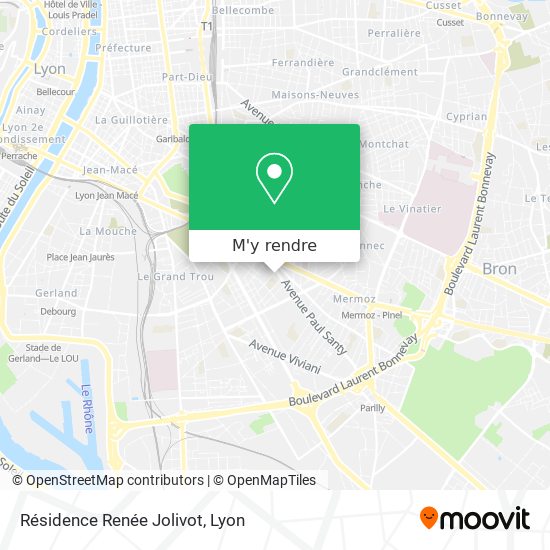 Résidence Renée Jolivot plan