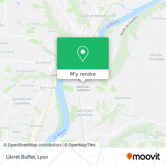 L'Arrêt Buffet plan