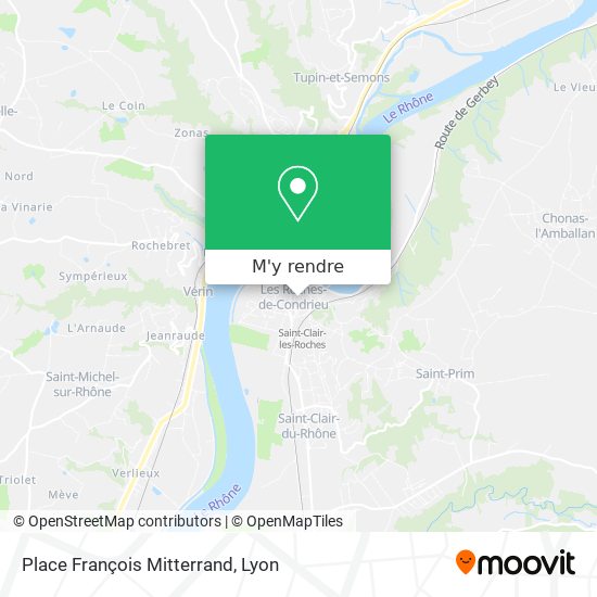 Place François Mitterrand plan