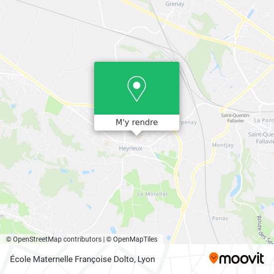 École Maternelle Françoise Dolto plan