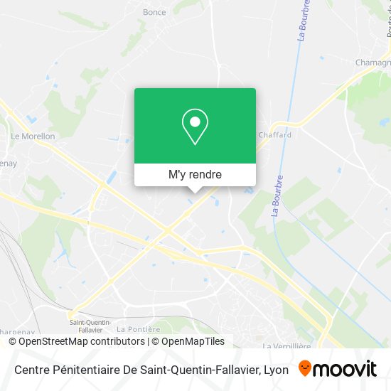 Centre Pénitentiaire De Saint-Quentin-Fallavier plan