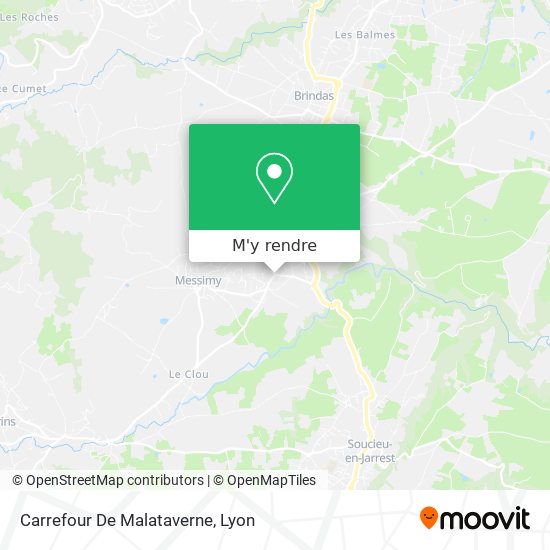 Carrefour De Malataverne plan