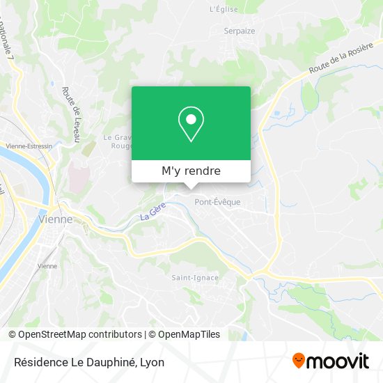 Résidence Le Dauphiné plan