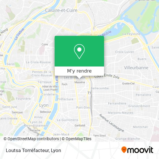 Loutsa Torréfacteur plan