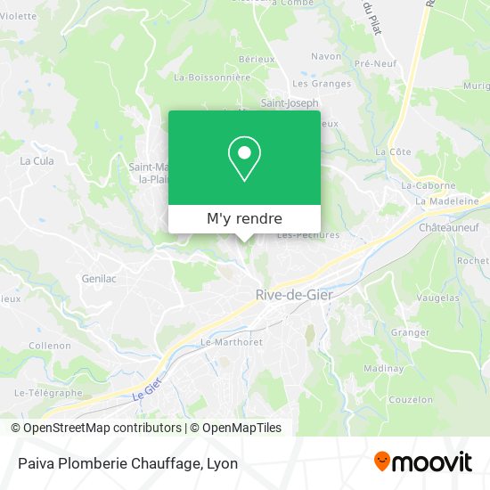 Paiva Plomberie Chauffage plan