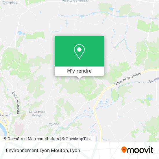 Environnement Lyon Mouton plan