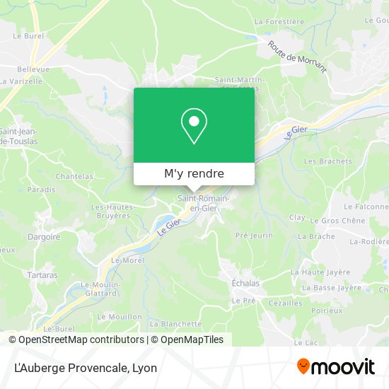 L'Auberge Provencale plan