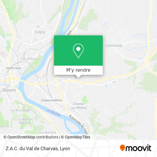 Z.A.C. du Val de Charvas plan