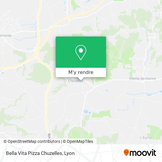 Bella Vita Pizza Chuzelles plan