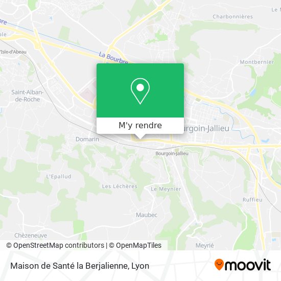 Maison de Santé la Berjalienne plan