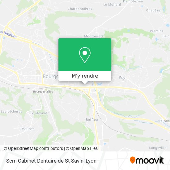 Scm Cabinet Dentaire de St Savin plan