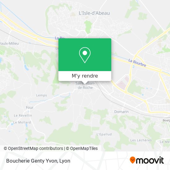 Boucherie Genty Yvon plan