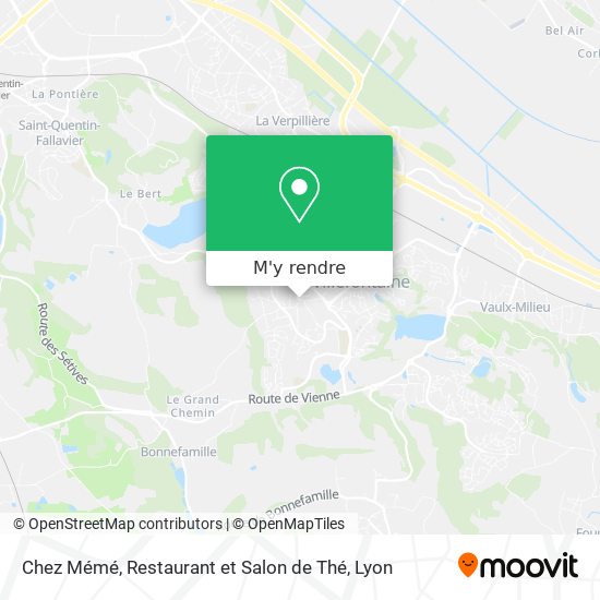 Chez Mémé, Restaurant et Salon de Thé plan