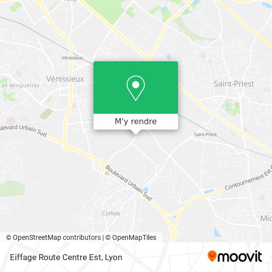 Eiffage Route Centre Est plan