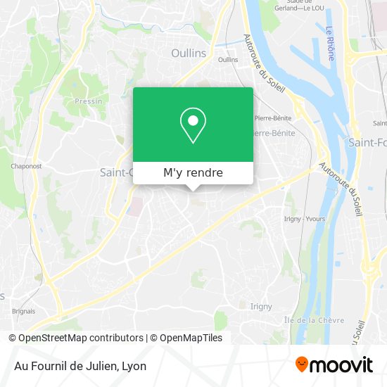 Au Fournil de Julien plan
