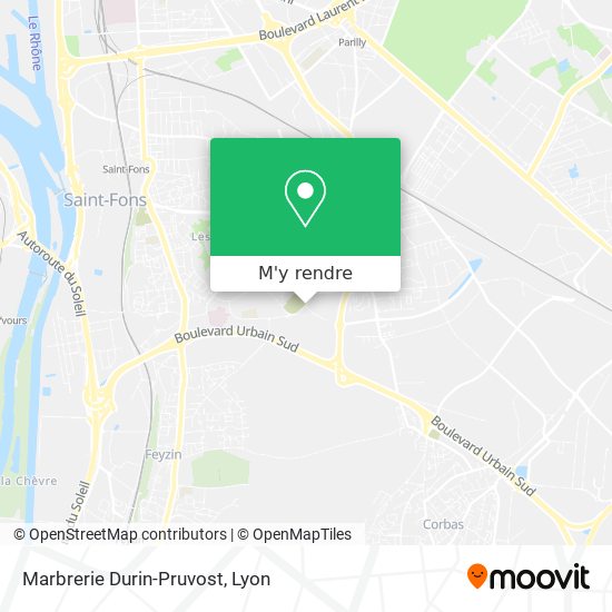 Marbrerie Durin-Pruvost plan
