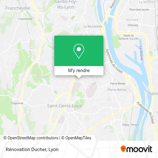 Rénovation Ducher plan