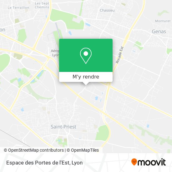 Espace des Portes de l'Est plan