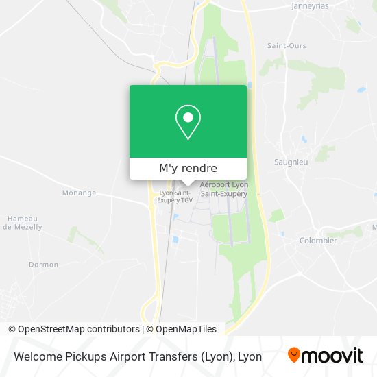 Welcome Pickups Airport Transfers (Lyon) plan