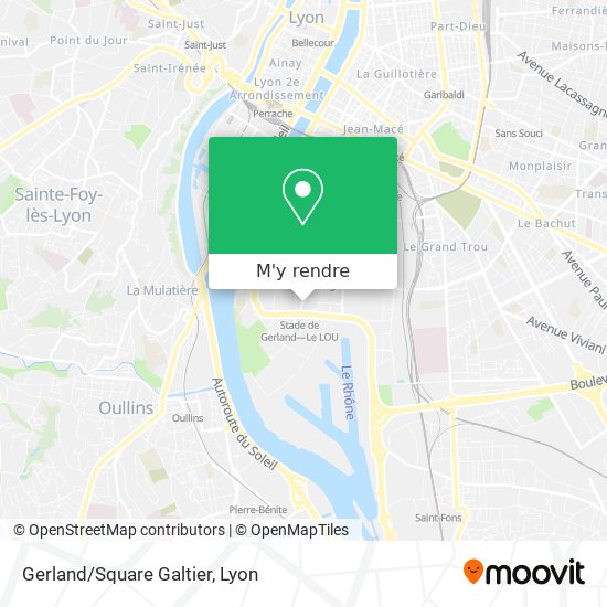 Gerland/Square Galtier plan