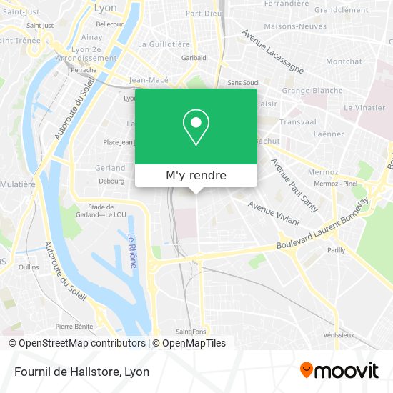 Fournil de Hallstore plan