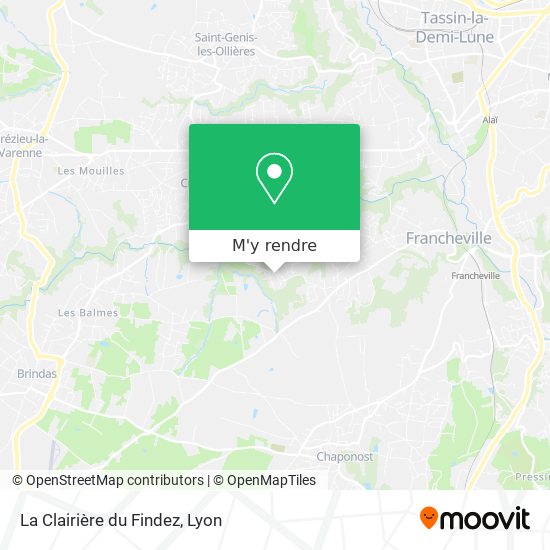 La Clairière du Findez plan