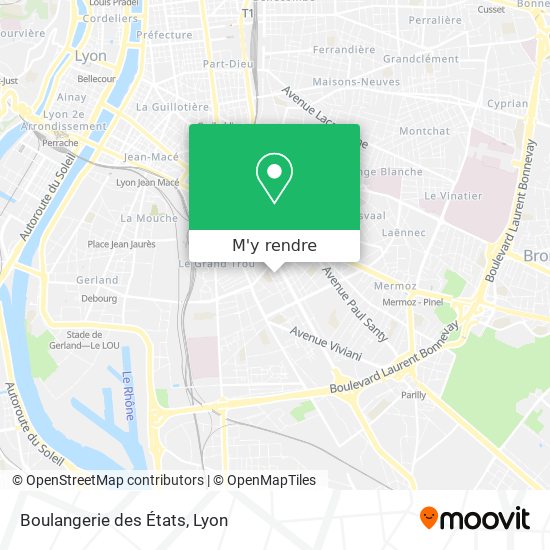 Boulangerie des États plan