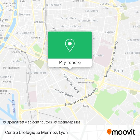 Centre Urologique Mermoz plan