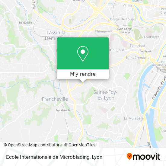 Ecole Internationale de Microblading plan