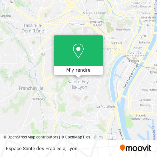 Espace Sante des Erables a plan